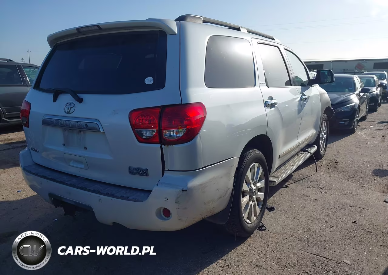 2008 Toyota Sequoia Platinum 5.7L V8 VIN:5TDZY67AX8S014353 - 4