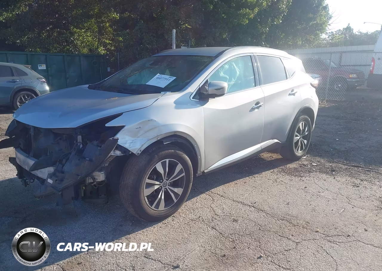 2020 Nissan Murano Sv Intelligent Awd VIN:5N1AZ2BS1LN105718 - 2