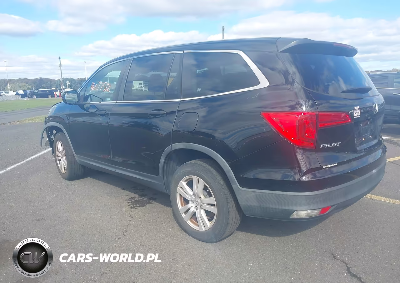 2018 Honda Pilot Lx VIN:5FNYF6H13JB042716 - 3