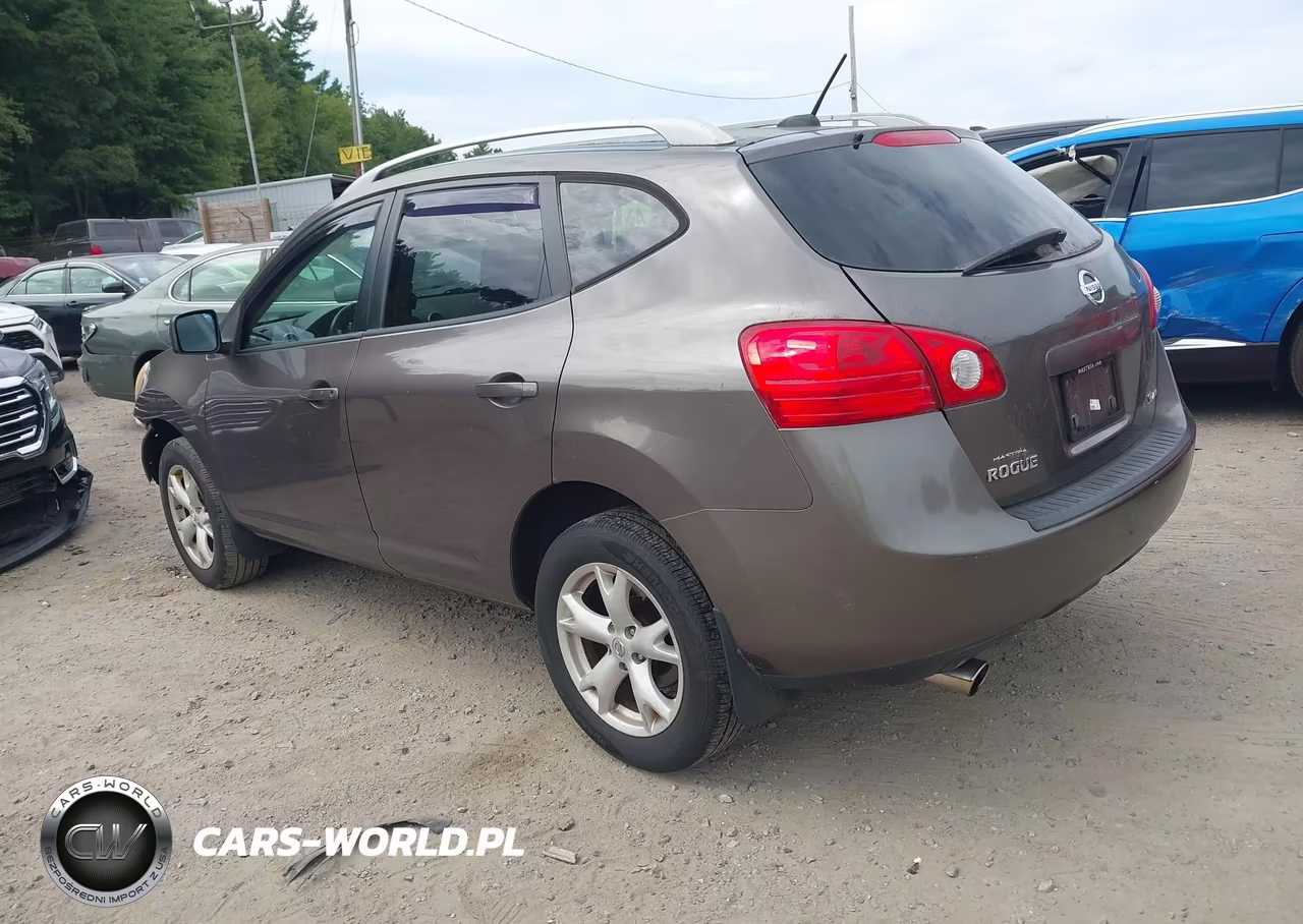 2008 Nissan Rogue Sl VIN:JN8AS58V48W125477 - 3
