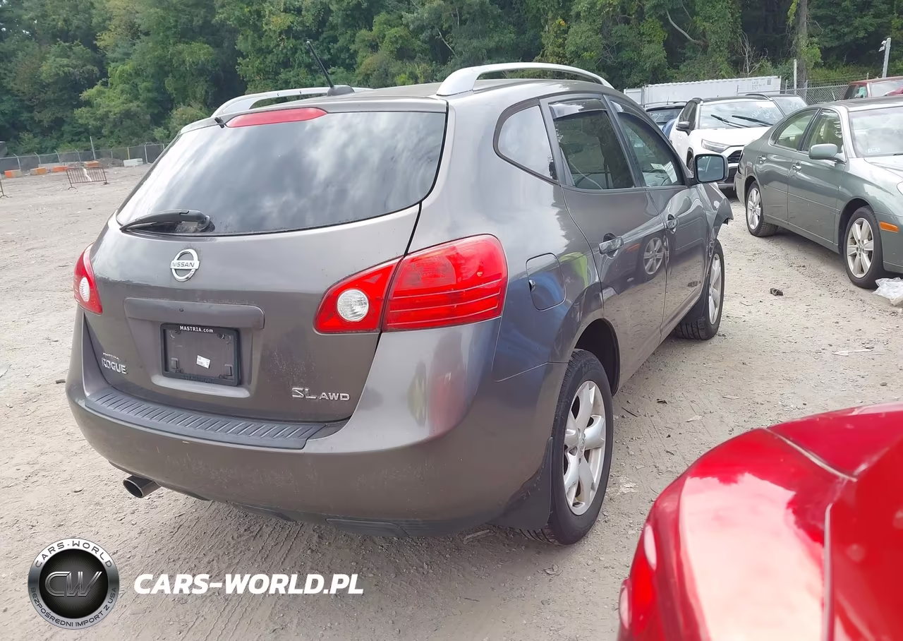 2008 Nissan Rogue Sl VIN:JN8AS58V48W125477 - 4