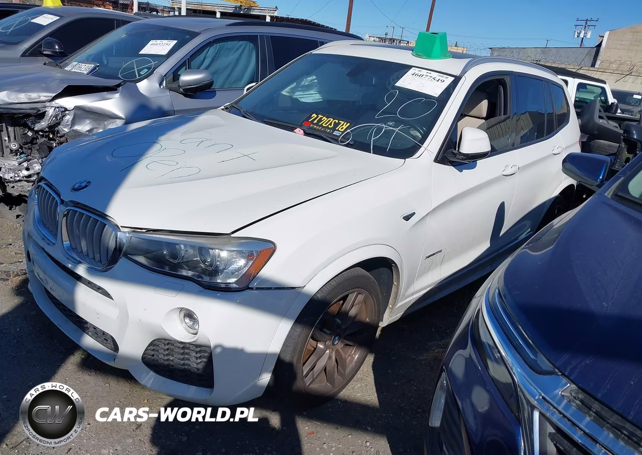 2016 BMW X3 xDrive35I VIN:5UXWX7C56G0S15655 - 2