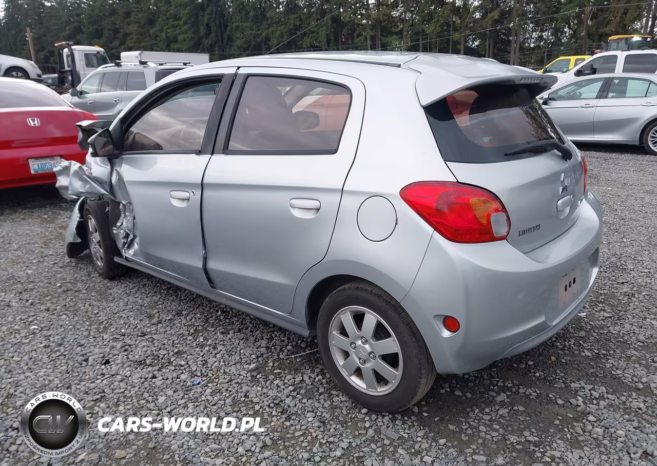 2014 Mitsubishi Mirage Es VIN:ML32A4HJ5EH007578 - 3