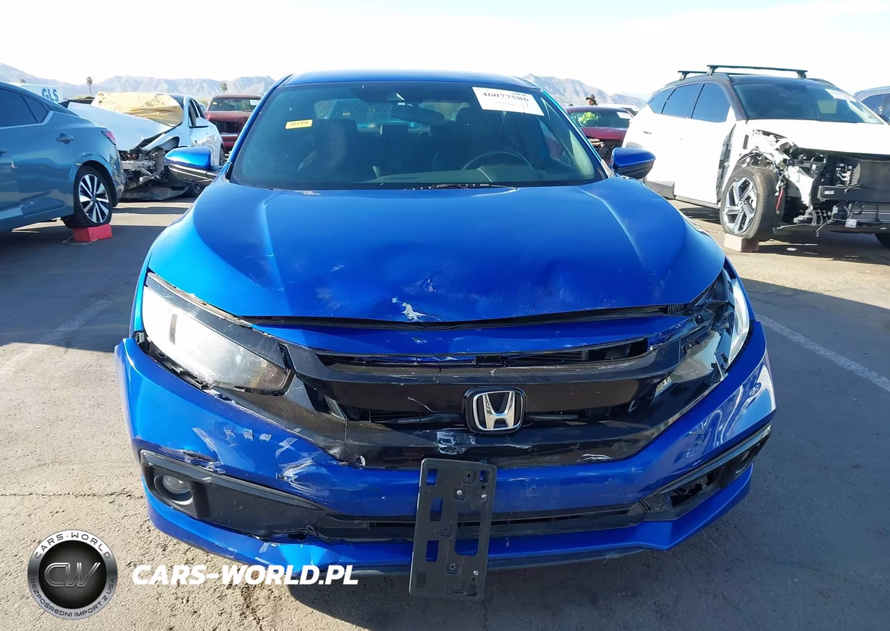 2020 Honda Civic Sport VIN:2HGFC2F88LH531183 - 12