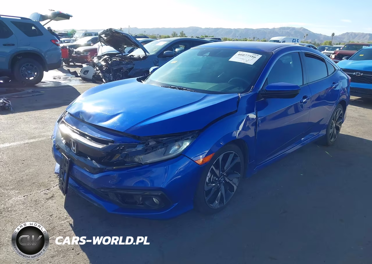 2020 Honda Civic Sport VIN:2HGFC2F88LH531183 - 2