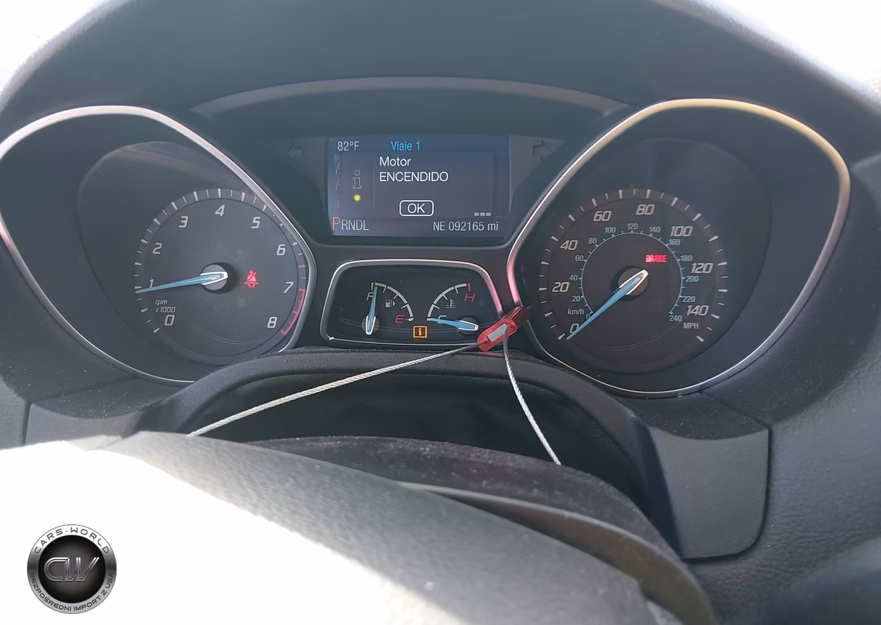 2014 Ford Focus Se VIN:1FADP3F27EL248068 - 7