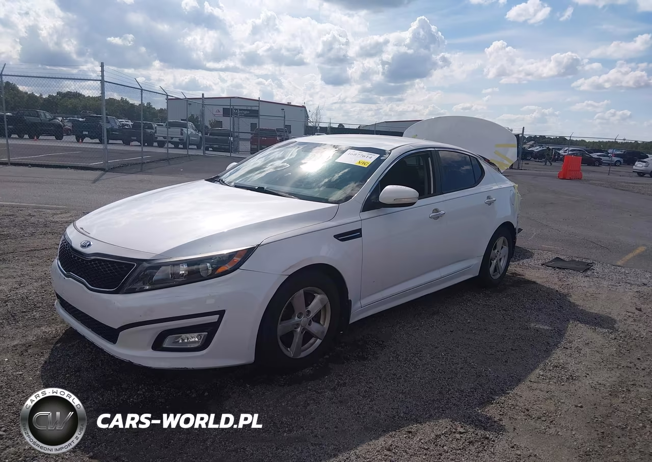 2015 Kia Optima Lx VIN:KNAGM4A76F5608393 - 2