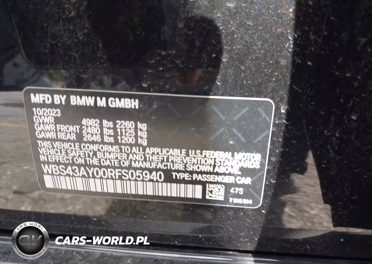 2024 BMW M3 Competition xDrive VIN:WBS43AY00RFS05940 - 9