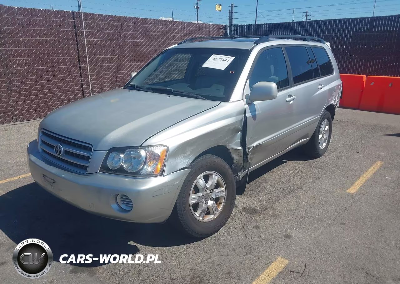 2002 Toyota Highlander V6 VIN:JTEGF21A620030358 - 2