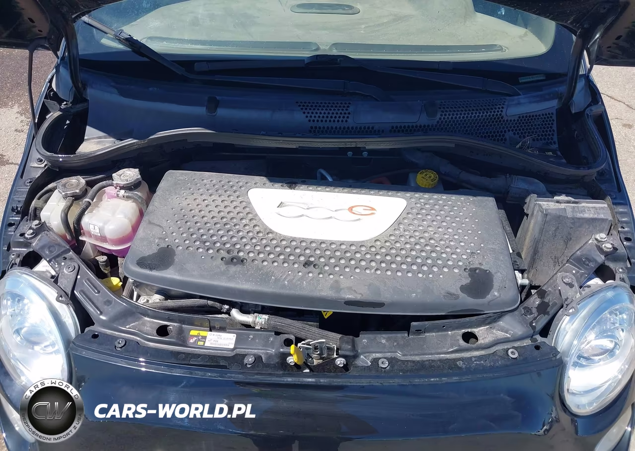 2015 Fiat 500E Battery Electric VIN:3C3CFFGEXFT709714 - 10