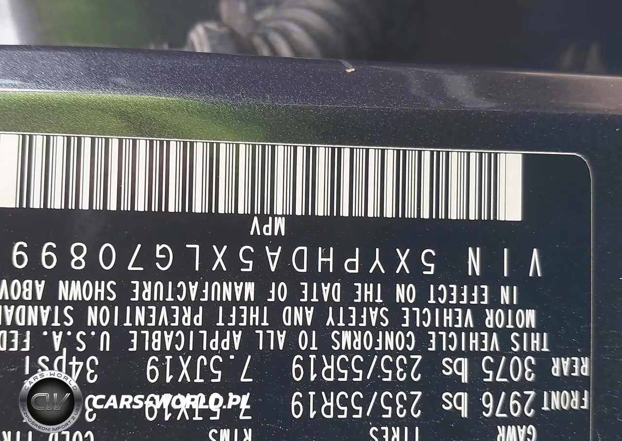2020 Kia Sorento 3.3L Ex VIN:5XYPHDA5XLG708991 - 9