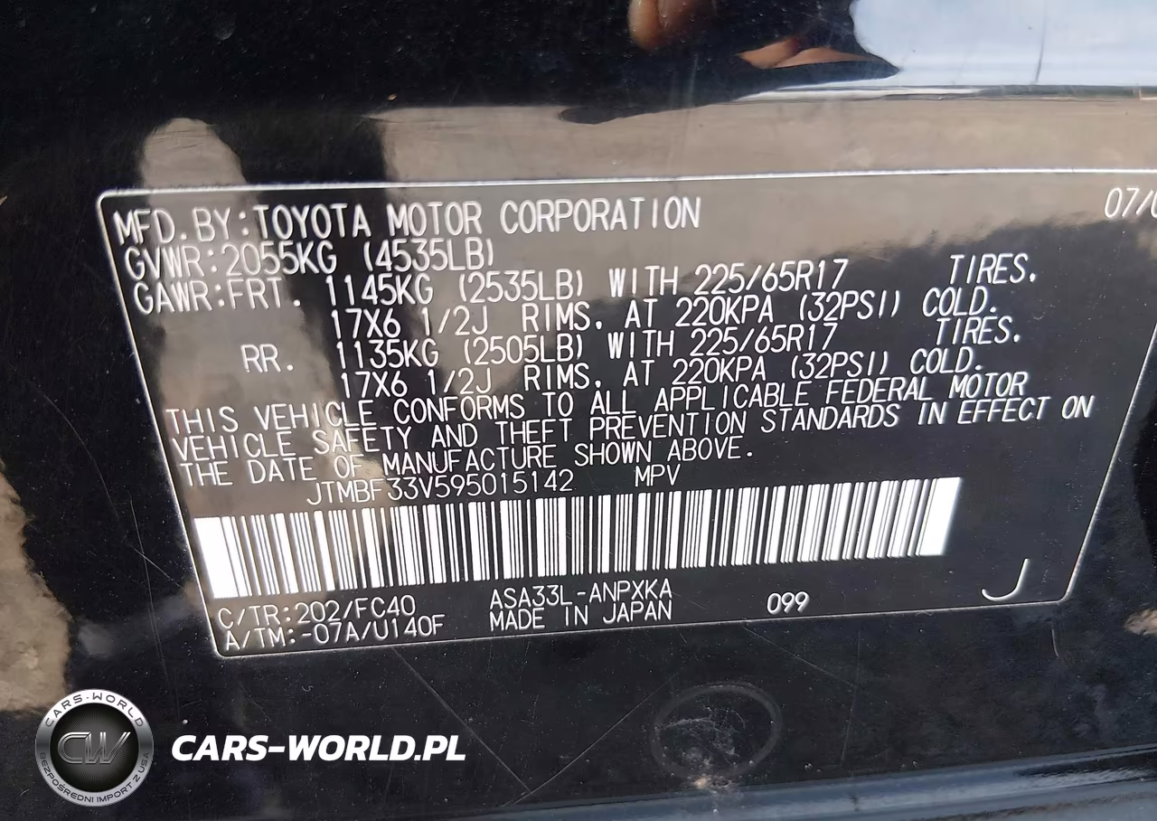 2009 Toyota Rav4 VIN:JTMBF33V595015142 - 9