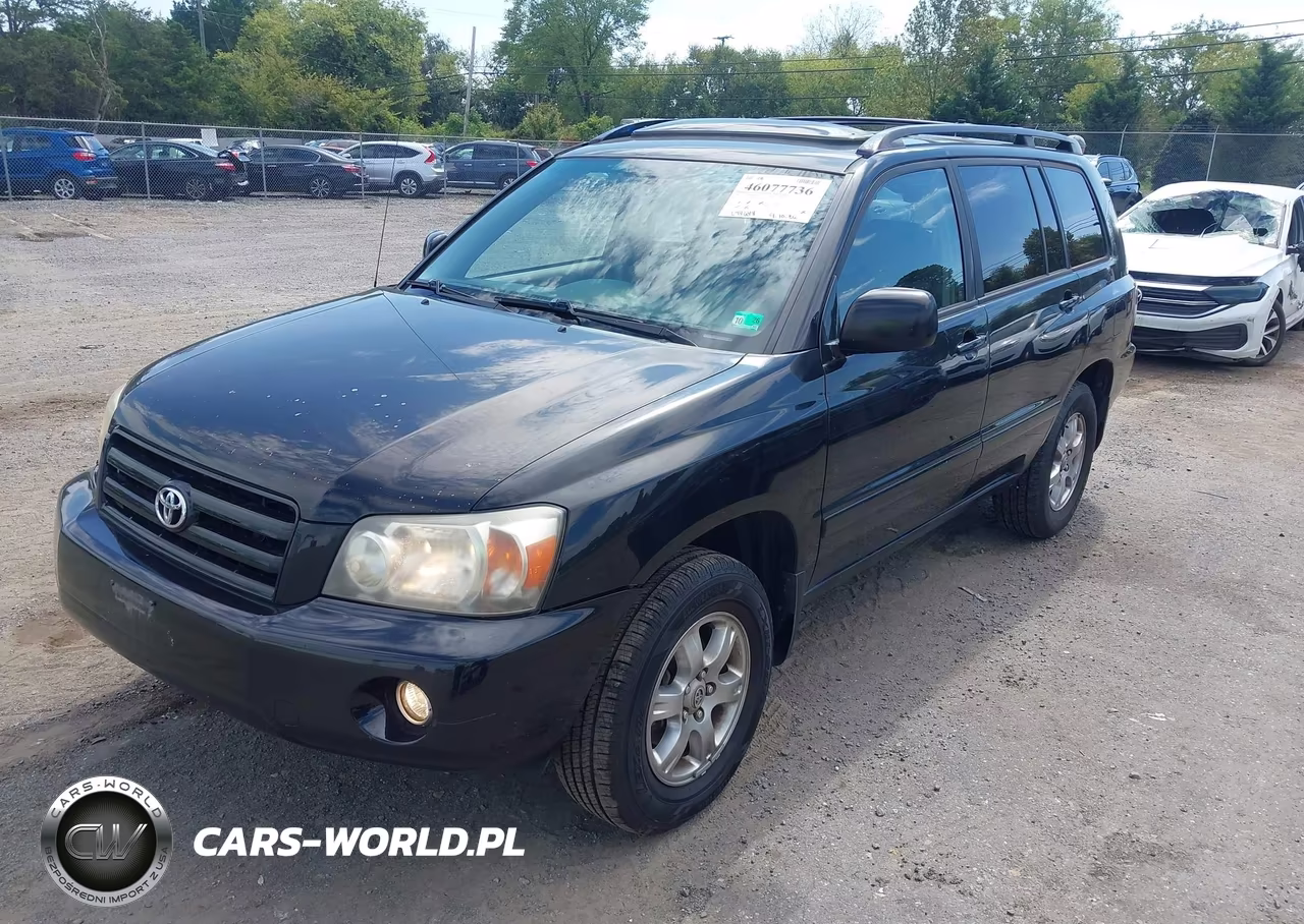 2005 Toyota Highlander V6 VIN:JTEGP21A550068603 - 2