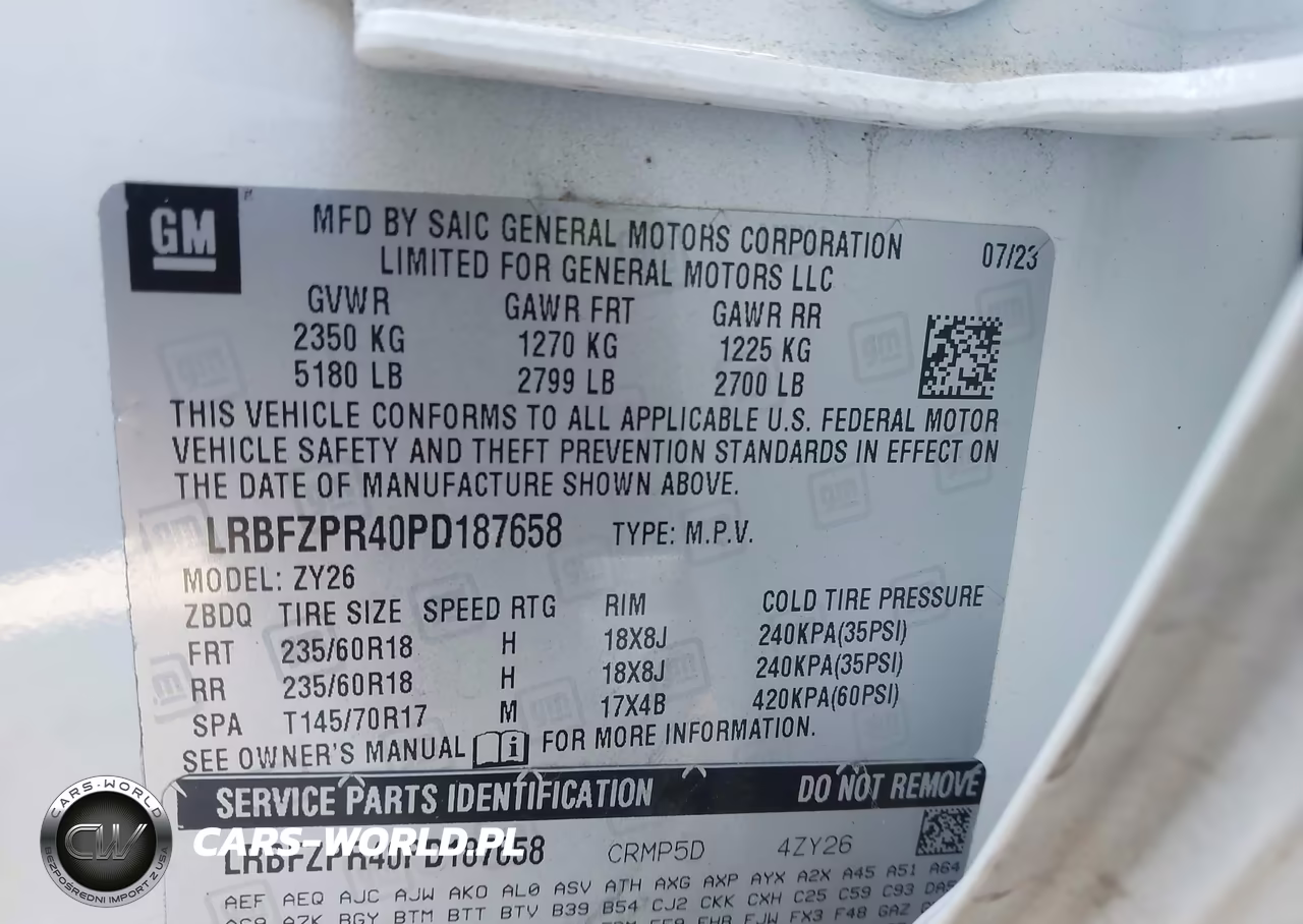 2023 Buick Envision Essence Awd VIN:LRBFZPR40PD187658 - 9