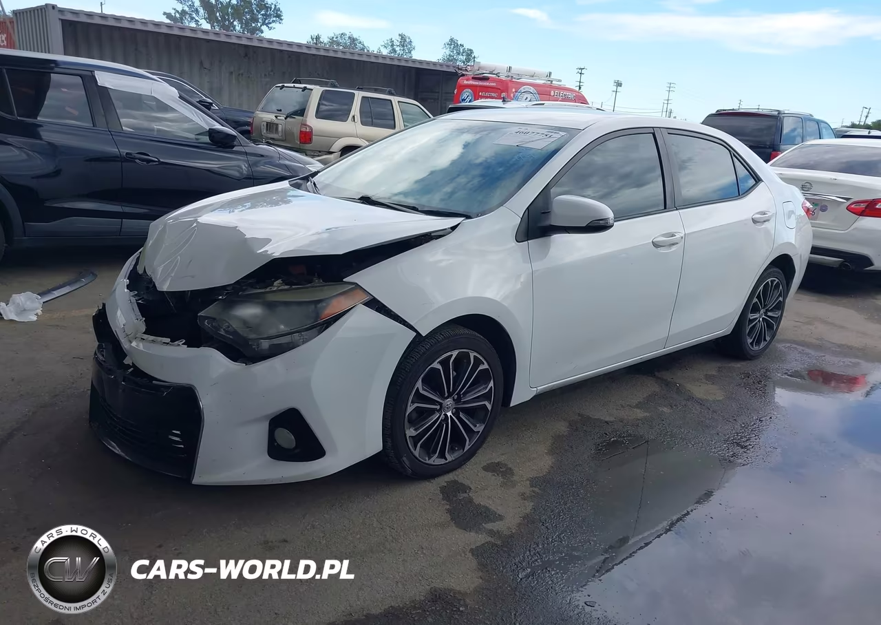 2016 Toyota Corolla S Plus VIN:5YFBURHEXGP522362 - 2