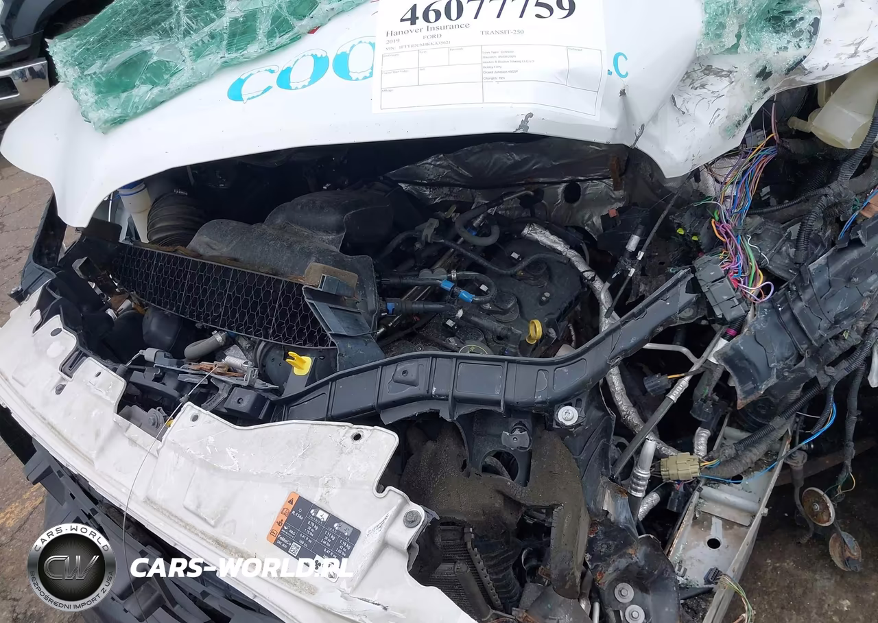 2019 Ford Transit-250 VIN:1FTYR2CM4KKA35621 - 10