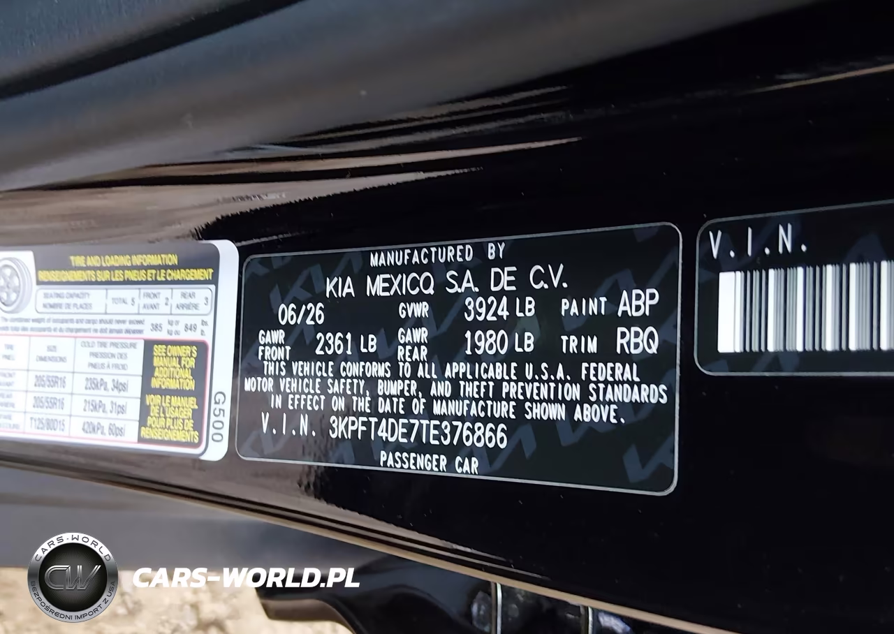 2026 Kia K4 Lxs VIN:3KPFT4DE7TE376866 - 9