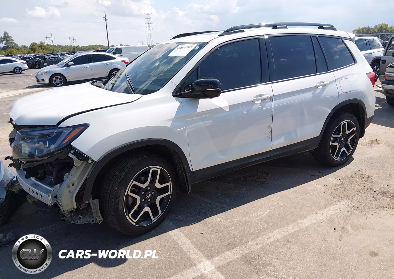 2023 Honda Passport Awd Elite VIN:5FNYF8H08PB000358 - 2