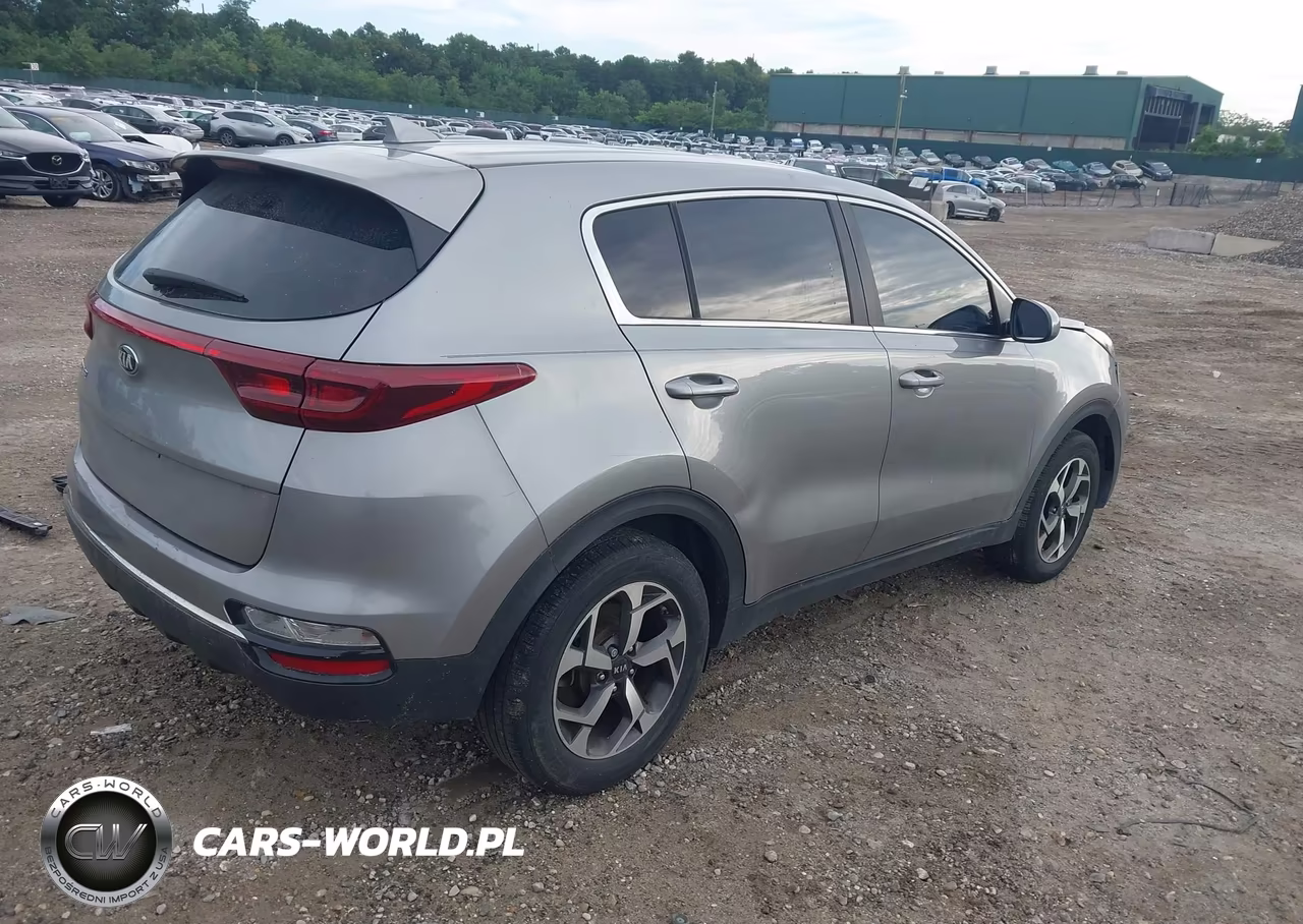 2020 Kia Sportage Lx VIN:KNDPM3AC0L7724084 - 4