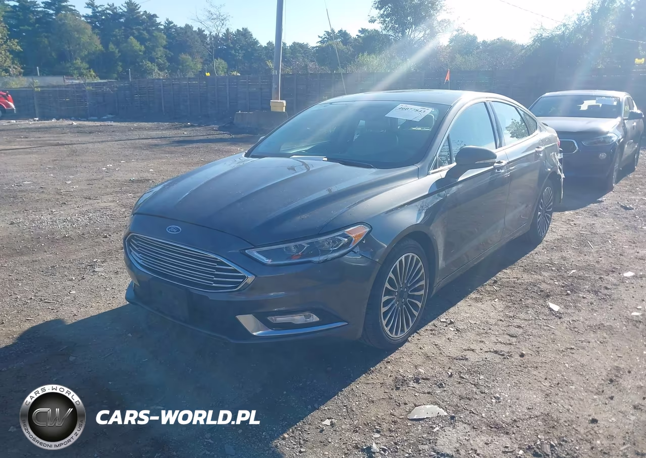 2018 Ford Fusion Titanium VIN:3FA6P0D95JR242370 - 2