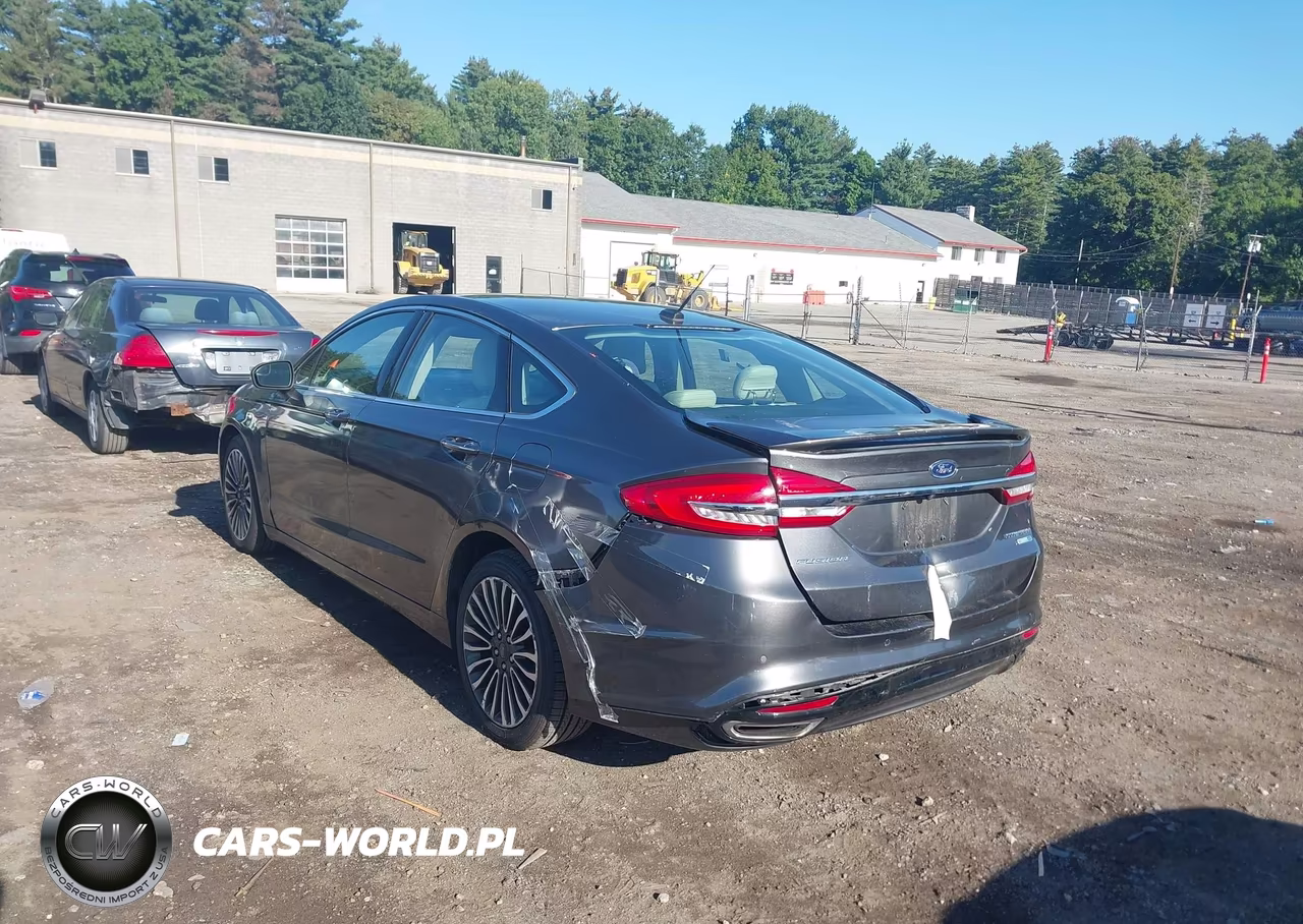 2018 Ford Fusion Titanium VIN:3FA6P0D95JR242370 - 3