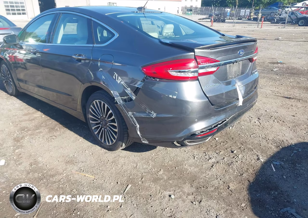2018 Ford Fusion Titanium VIN:3FA6P0D95JR242370 - 6