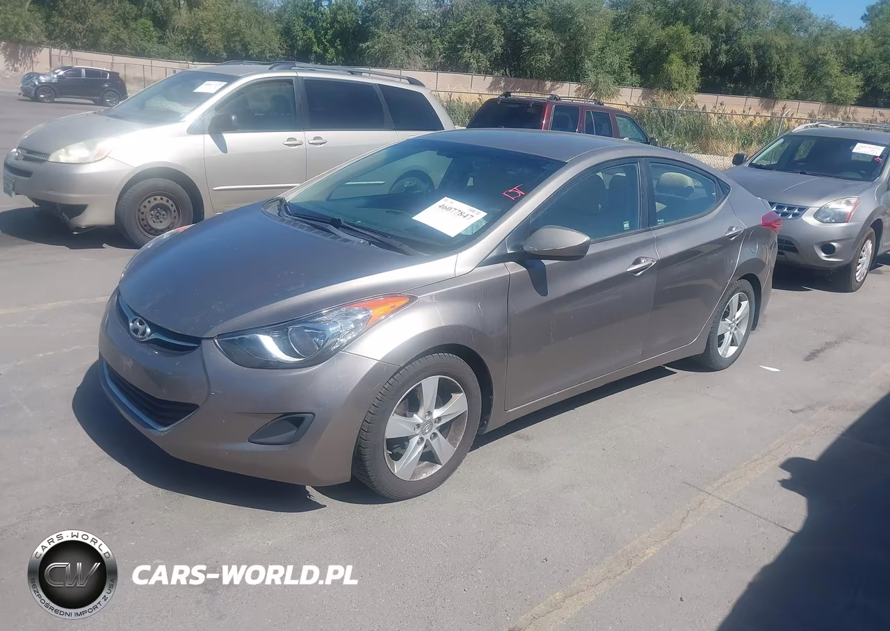 2013 Hyundai Elantra Gls VIN:5NPDH4AE1DH318150 - 2