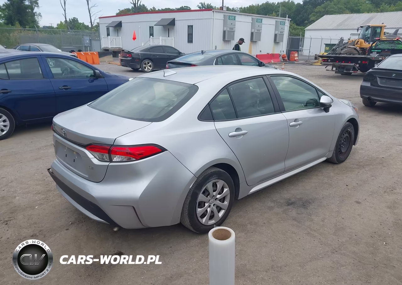 2020 Toyota Corolla Le VIN:JTDEPRAE5LJ097419 - 4