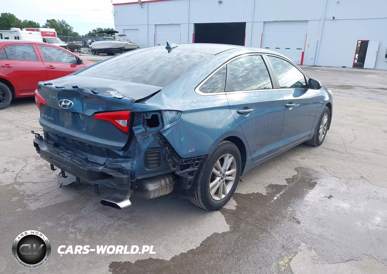 2017 Hyundai Sonata Se VIN:5NPE24AF3HH483461 - 4