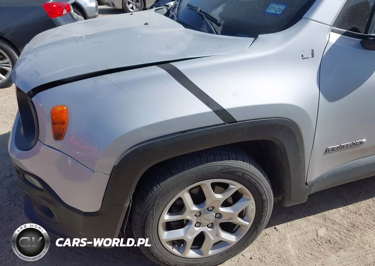 2017 Jeep Renegade Latitude Fwd VIN:ZACCJABB9HPG25758 - 17