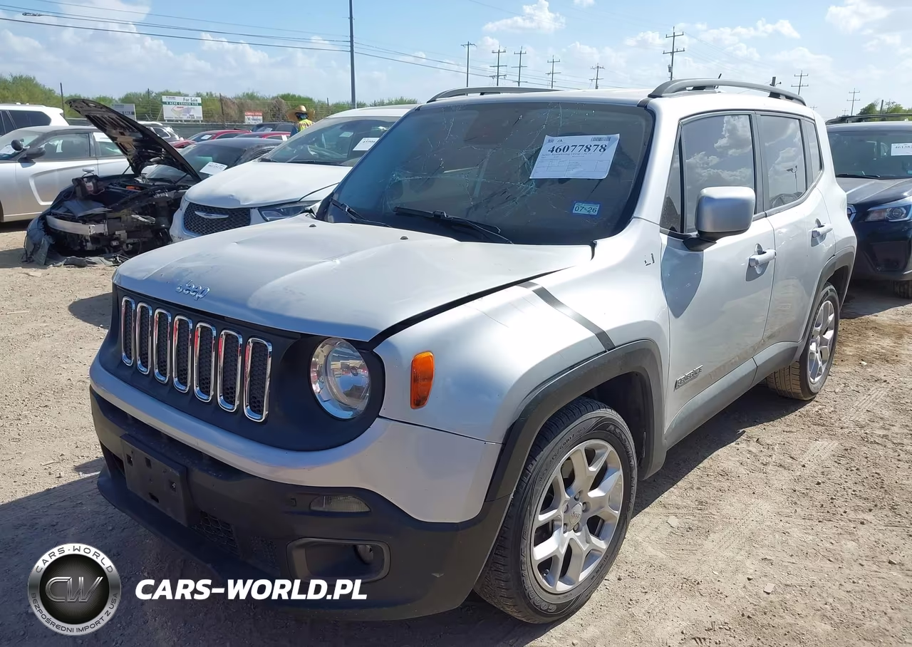 2017 Jeep Renegade Latitude Fwd VIN:ZACCJABB9HPG25758 - 2
