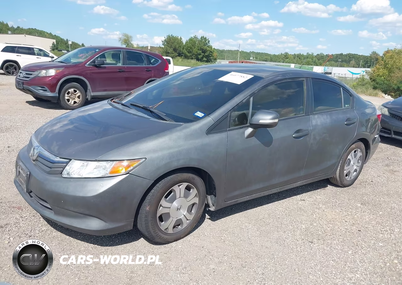 2012 Honda Civic Hybrid VIN:JHMFB4F34CS001401 - 2