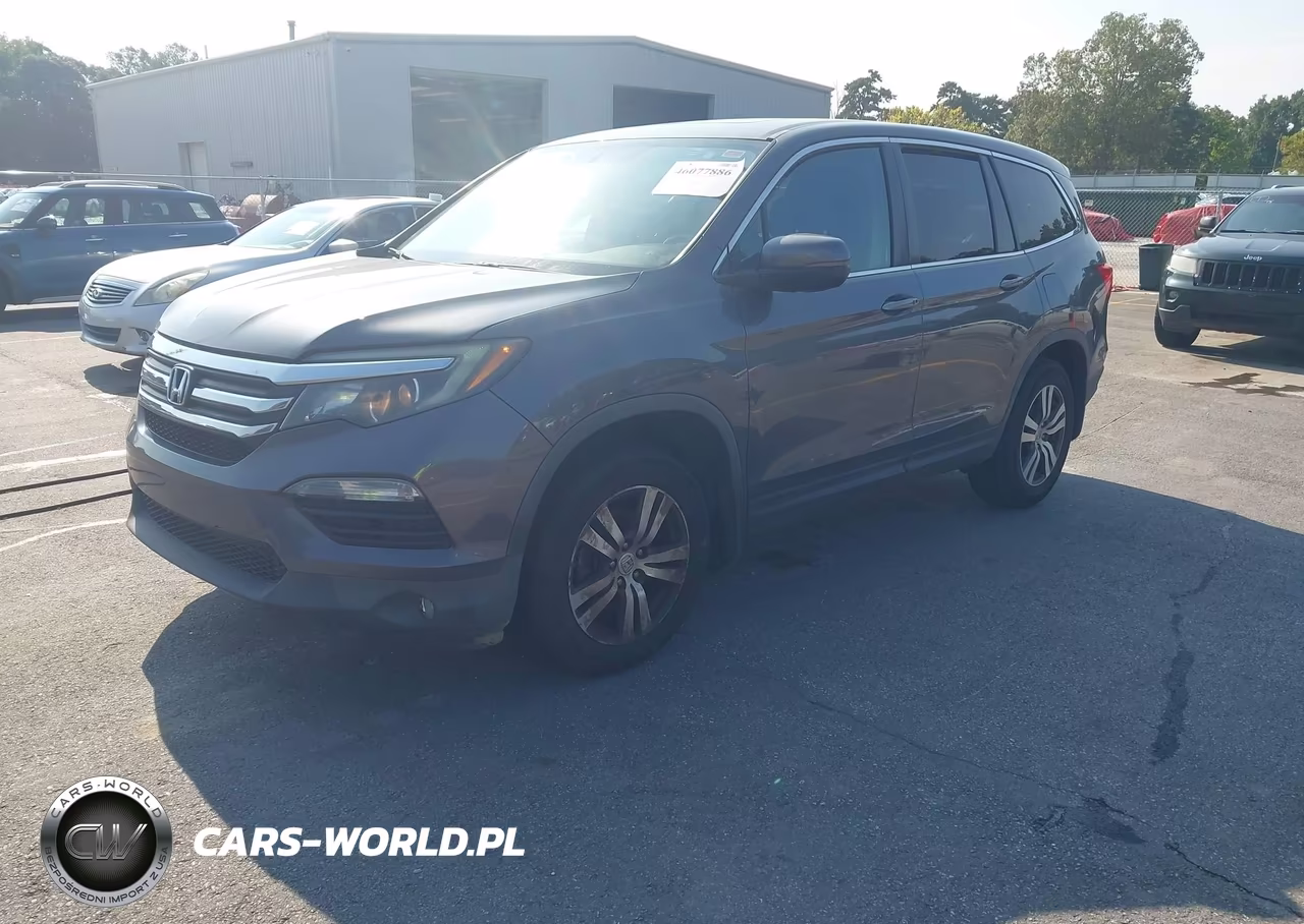2016 Honda Pilot Ex-L VIN:5FNYF5H52GB028912 - 2
