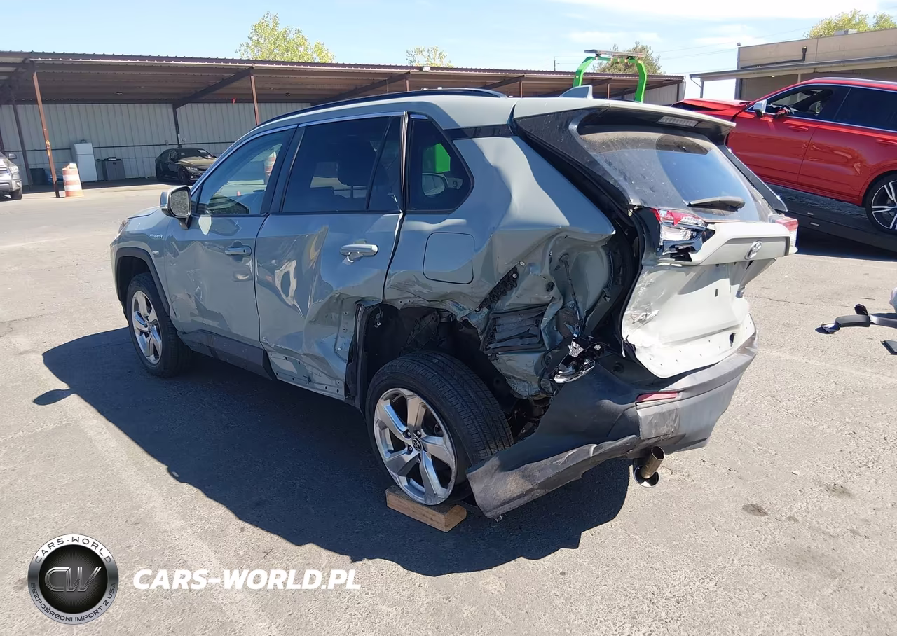 2021 Toyota Rav4 Hybrid Xle Premium VIN:4T3B6RFV7MU050930 - 3