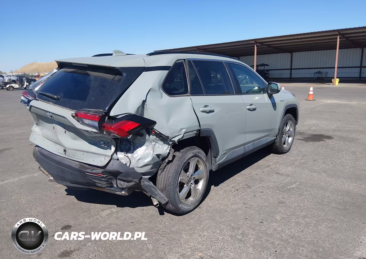 2021 Toyota Rav4 Hybrid Xle Premium VIN:4T3B6RFV7MU050930 - 4
