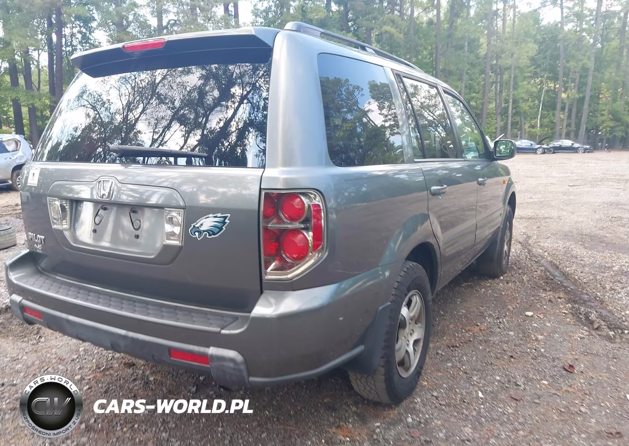 2007 Honda Pilot Ex-L VIN:5FNYF28527B038256 - 4