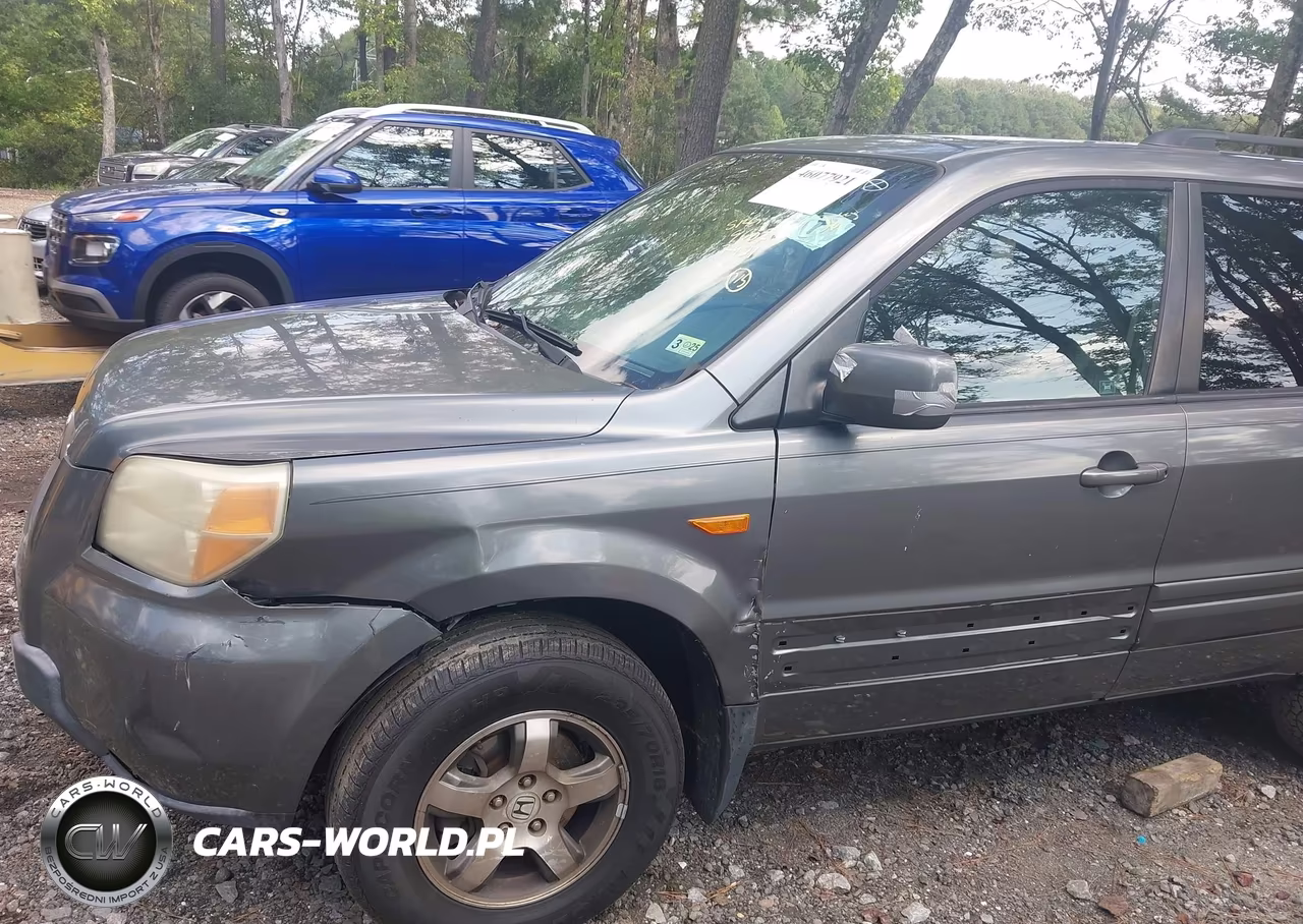 2007 Honda Pilot Ex-L VIN:5FNYF28527B038256 - 6