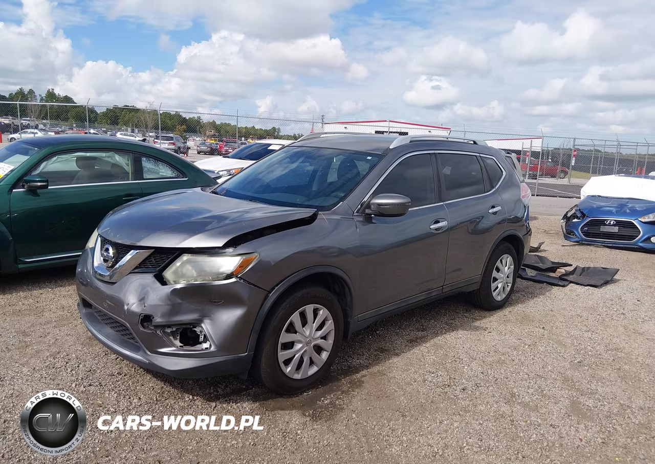 2016 Nissan Rogue S VIN:5N1AT2MN0GC807460 - 2
