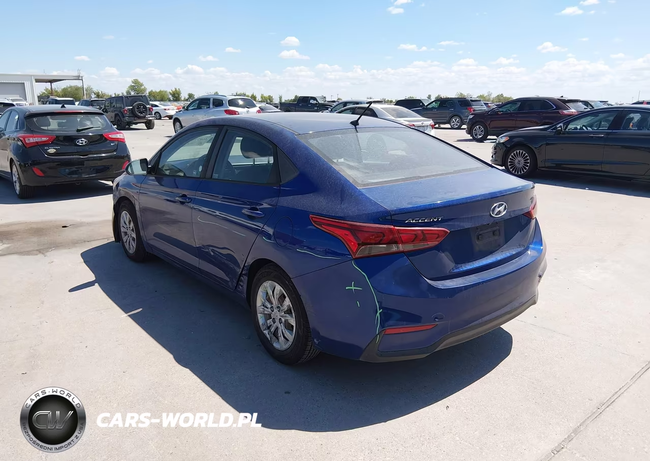 2018 Hyundai Accent Se VIN:3KPC24A32JE018080 - 3