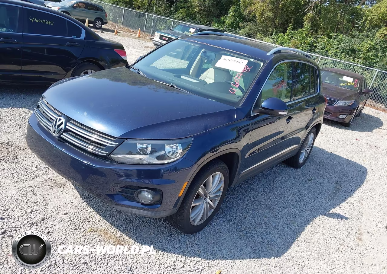 2013 Volkswagen Tiguan Se VIN:WVGBV7AX2DW546487 - 2