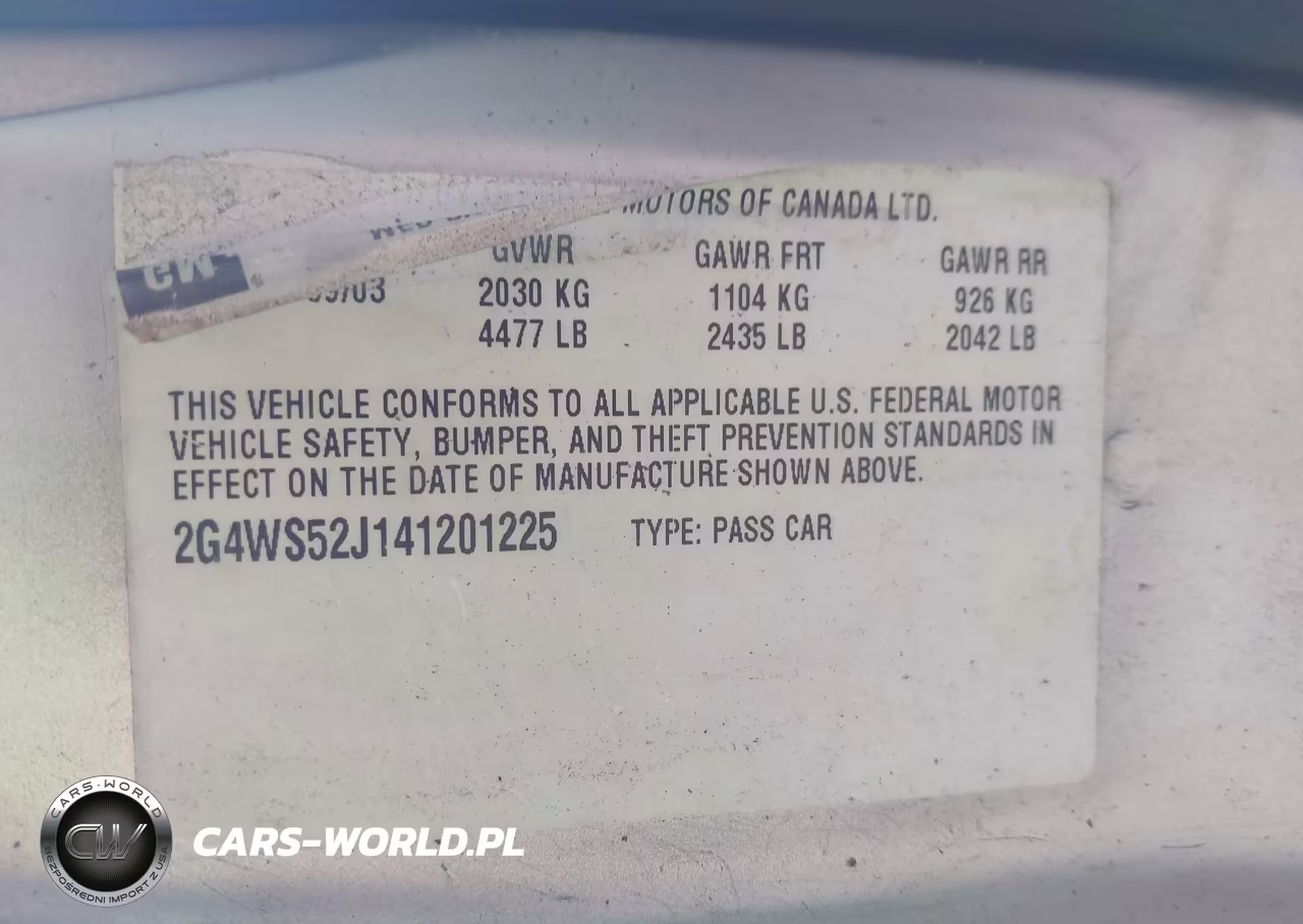 2004 Buick Century VIN:2G4WS52J141201225 - 9