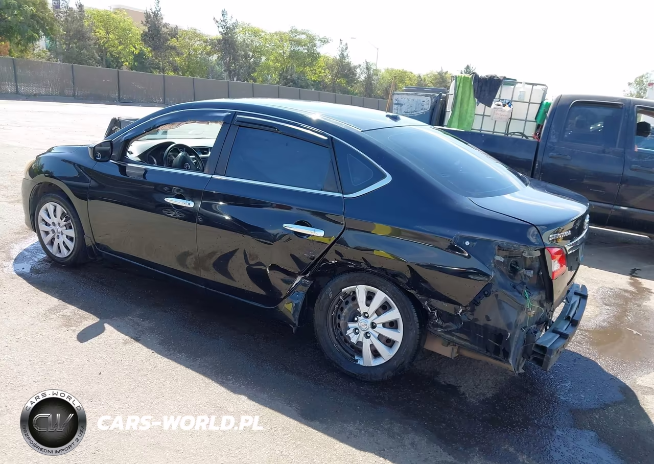 2013 Nissan Sentra Sv VIN:3N1AB7AP7DL633139 - 3