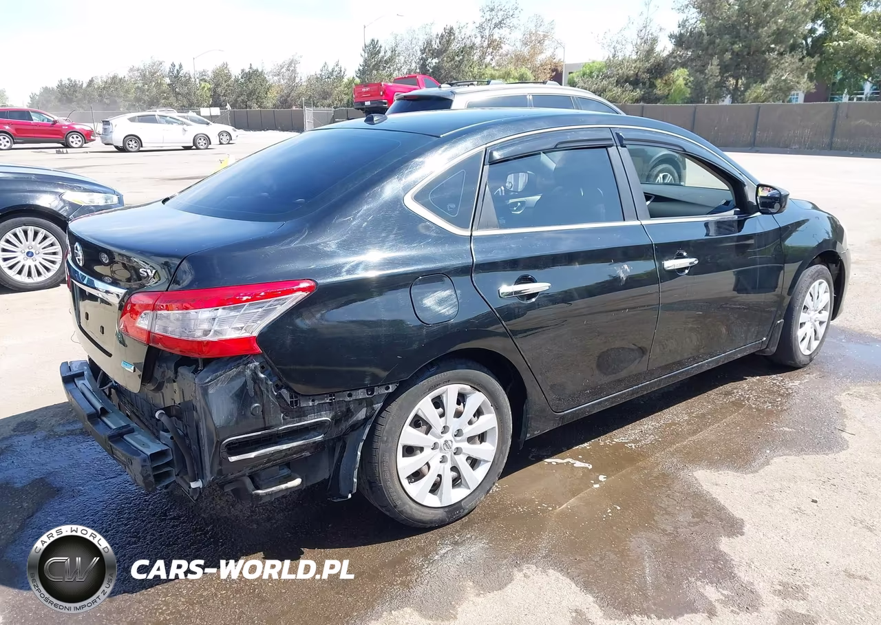 2013 Nissan Sentra Sv VIN:3N1AB7AP7DL633139 - 4