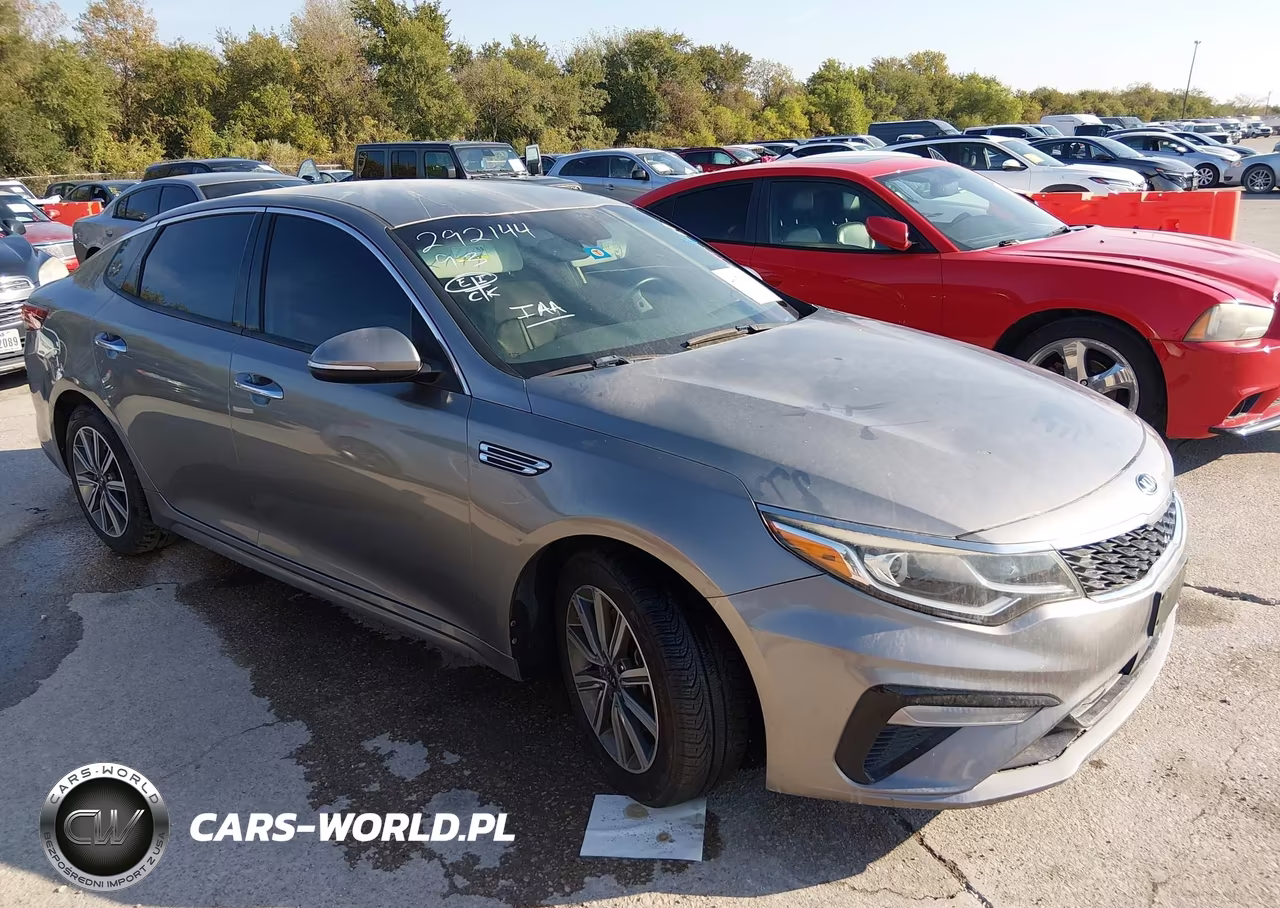 2019 Kia Optima Ex VIN:5XXGU4L11KG292144 - 1