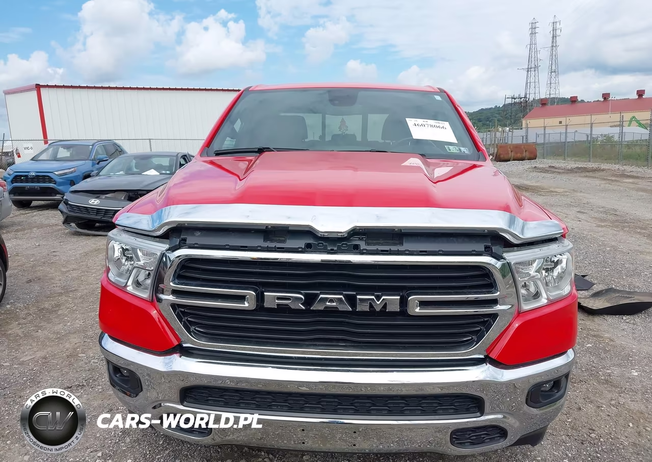 2021 Ram 1500 Big Horn 4X4 6'4 Box VIN:1C6SRFBT2MN784819 - 12