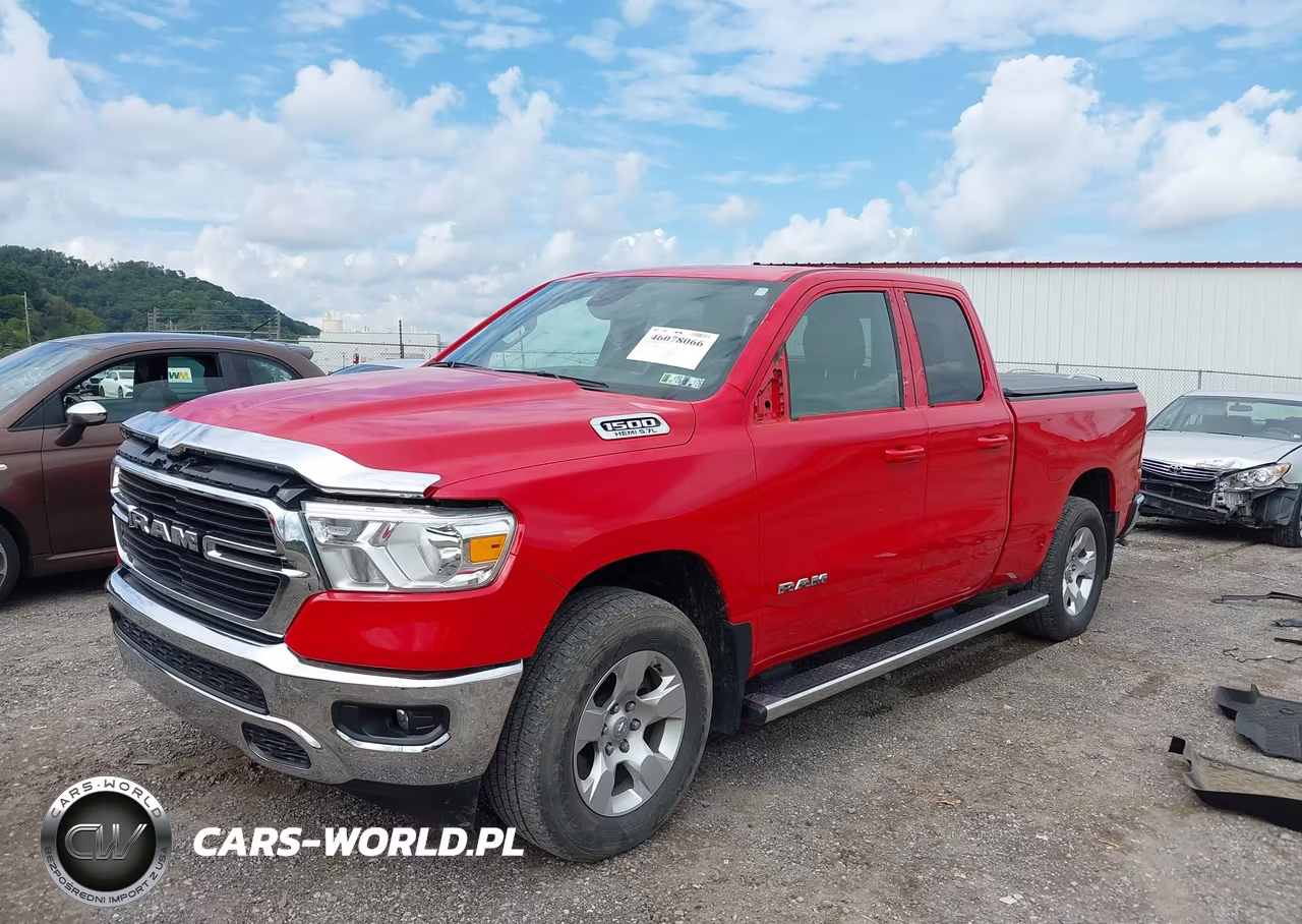 2021 Ram 1500 Big Horn 4X4 6'4 Box VIN:1C6SRFBT2MN784819 - 2