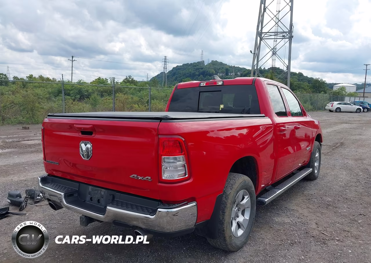 2021 Ram 1500 Big Horn 4X4 6'4 Box VIN:1C6SRFBT2MN784819 - 4