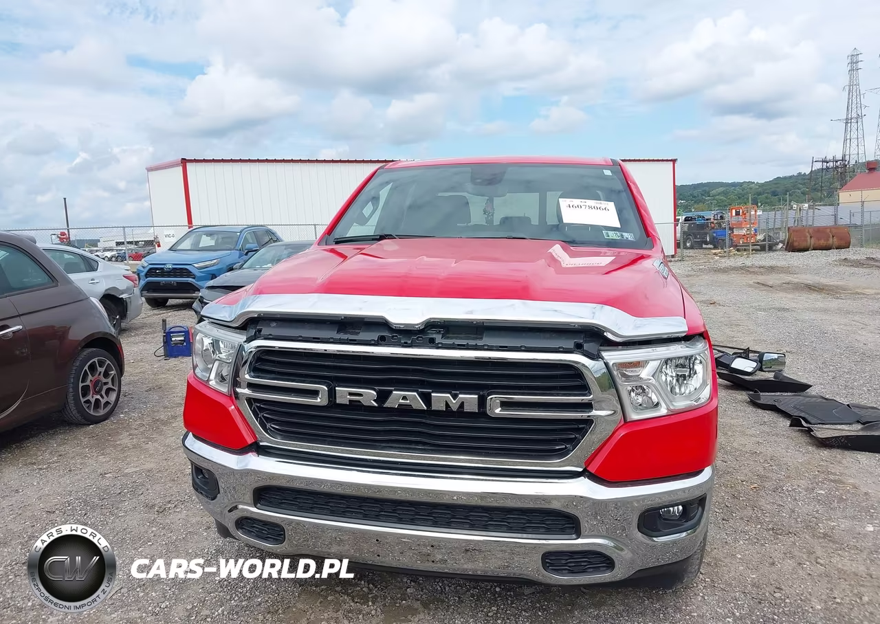 2021 Ram 1500 Big Horn 4X4 6'4 Box VIN:1C6SRFBT2MN784819 - 6
