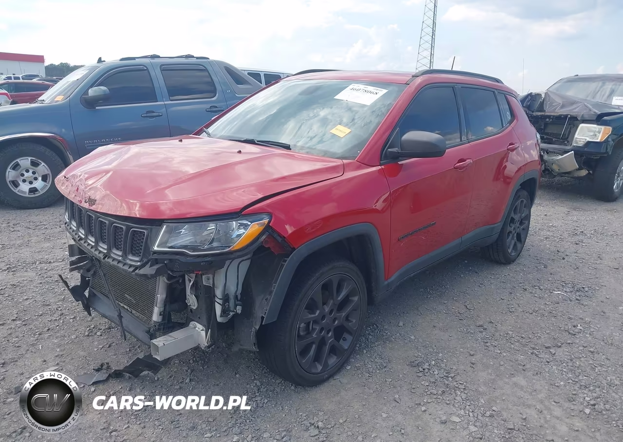 2021 Jeep Compass 80Th Anniversary 4X4 VIN:3C4NJDEB9MT549581 - 2
