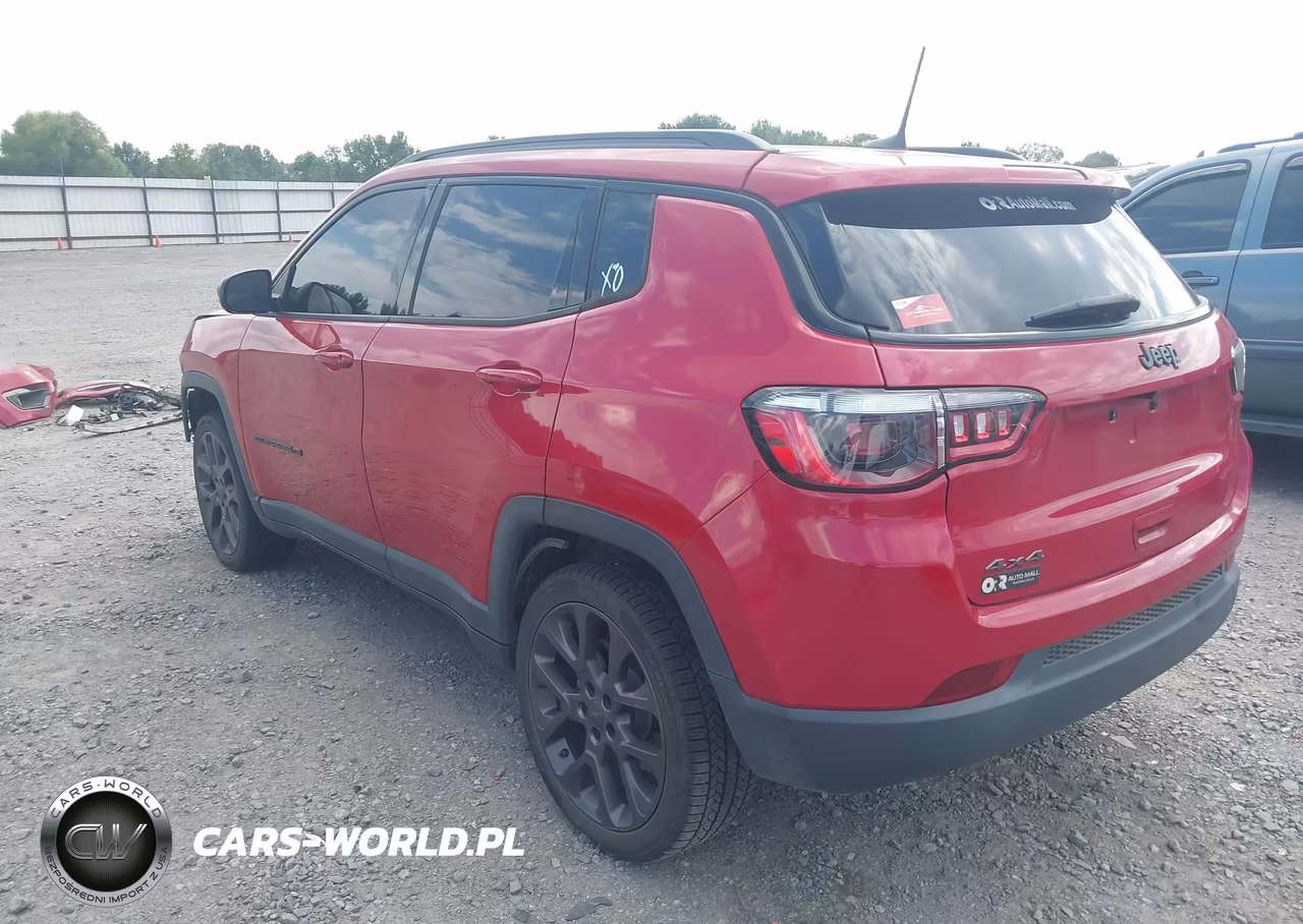 2021 Jeep Compass 80Th Anniversary 4X4 VIN:3C4NJDEB9MT549581 - 3